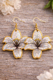 Lily earring mold