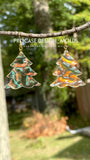 Christmas Tree Earrings Resin Mold - Christmas Tree Dangle Earrings Silicone Mold - Holiday Earrings Mold - Christmas ornament Mold