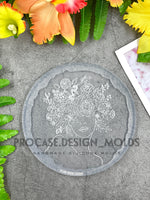 Flower lady Collection mold SET 1 (5 inches) - Set of 4 pcs. (1 design/each)