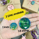 Handmade with love tag mold (2 sizes available)