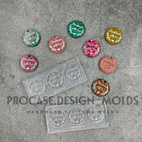 Handmade with love tag mold (2 sizes available)