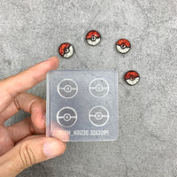 Pokeball pokemon Silicone Mold