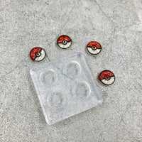 Pokeball pokemon Silicone Mold