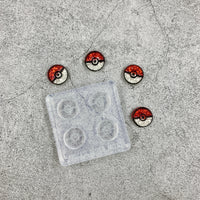 Pokeball pokemon Silicone Mold