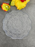 4.5 inch Peony mandala mold