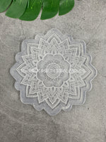 4.5 inch Sun mandala coaster mold.