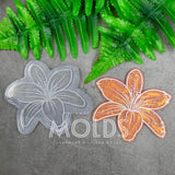 5 inch Lily coaster mold