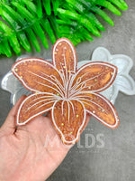 5 inch Lily coaster mold