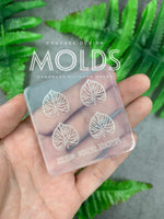 Leaf stud earring  Mold