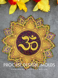 Destash mold - 4.5 inch OM mandala mold