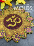 Destash mold - 4.5 inch OM mandala mold