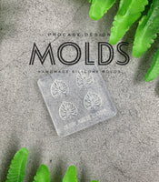 Destash mold - Leaf stud earring  Mold