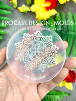 Mandala charm mold