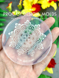 Mandala charm mold