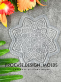 5 inch Moon mandala mold