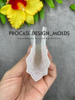 Mandala texture insert mold(4.5 inches)