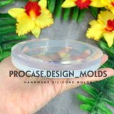 3.5 inch / 10 mm. round coaster mold