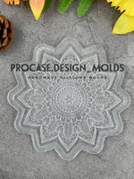 5 inch Mandala coaster mold