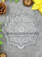 5 inch sunflower mandala mold