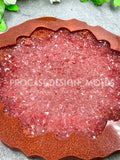 5.5 inch druzy inlay mold