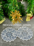 3D snowflake ornament mold #2