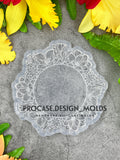 Floral coaster mold