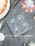 Destash mold - Nautilus Shell earrings mold