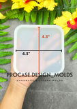 B - Grade mold - Square coaster mold