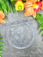 Flower lady coaster mold#9