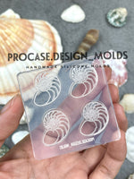 Nautilus Shell earrings mold