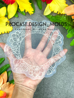 Floral coaster mold