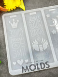 Bookmark mold B (1 design/each)