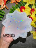 Holographic coaster mold (4.5")