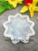 Holographic coaster mold (4.5")