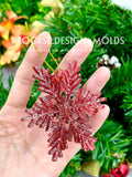 Destash mold - 3D snowflake ornament mold #14