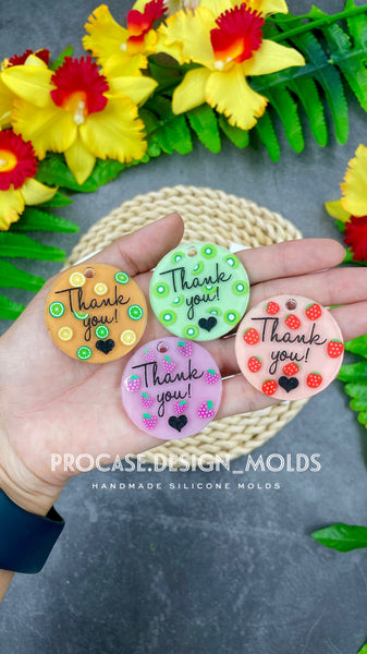 Thank you tag mold