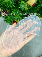 3D heart ornament mold #7