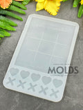 Valentines Tic Tac Toe mold