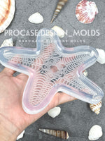 5.5” Starfish coaster mold