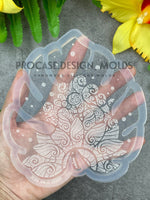 Monstera coaster mold (5 inches)