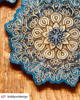 Mandala coaster mold #1