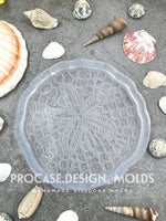 5” Sand dollar coaster mold