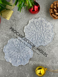 3D snowflake ornament mold #3