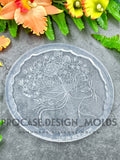 Flower lady coaster mold#7