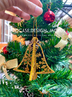 3D Christmas ornament collection - Set of 4 pcs. (1 design/each)