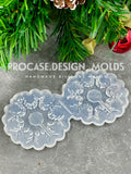 3D snowflake ornament mold #2