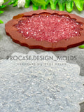 5.5 inch druzy inlay mold