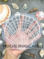 5” Seashell coaster mold