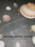 Holographic round mold(sand pattern)