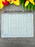 Bookmark mold A (1 design/each)